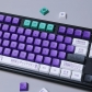 EVA-01 104+30 XDA-like Profile Keycap Set Cherry MX PBT Dye-subbed for Mechanical Gaming Keyboard